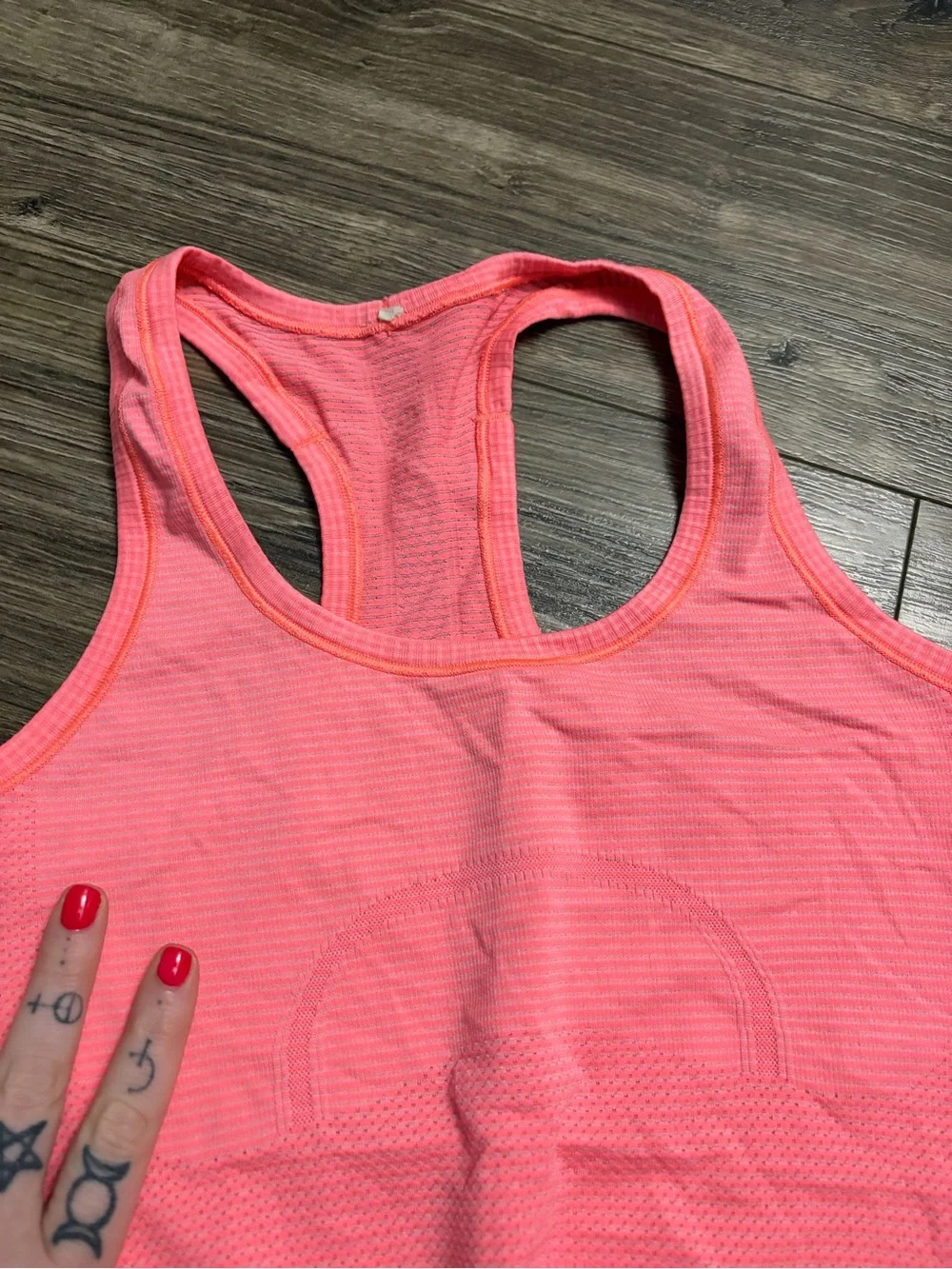 Lululemon Swiftly Tech Racerback Tank Top *Hip Length (Lush Coral) Size 4